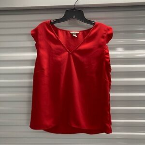 H&M Scarlet V-Neck Blouse